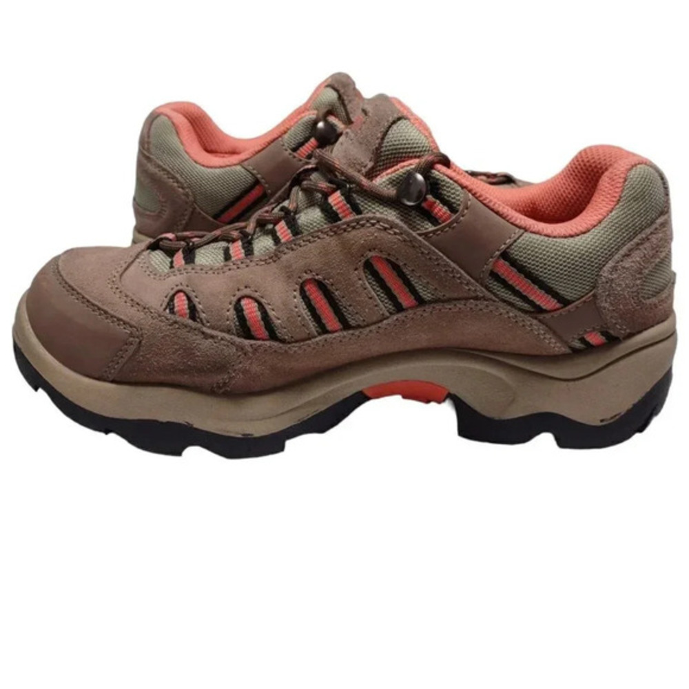 Hi-Tec Bandera Low Top Waterproof Women's Hiking Shoes Taupe & Blush Size 8